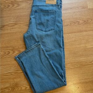 Calvin Klein Men's Light Blue Straight Jeans